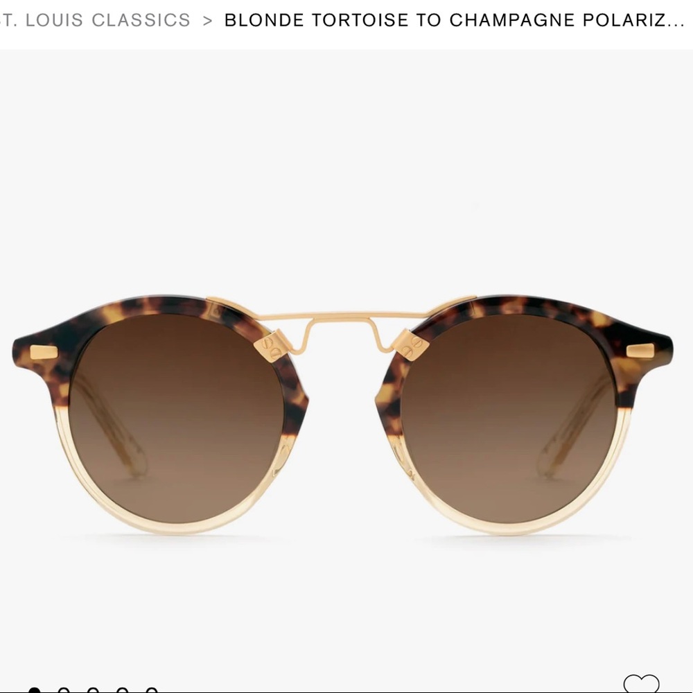 KREWE ST. LOUIS CLASSICS Polarized Sunglasses